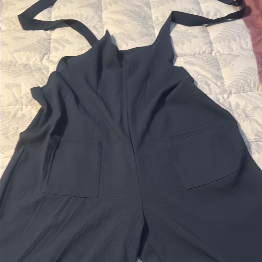 Source Unknown Blue Jumpsuit Modern Minimalist Design